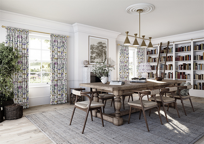 Carlotta, Wisteria - Made to Measure Curtains - Image 7